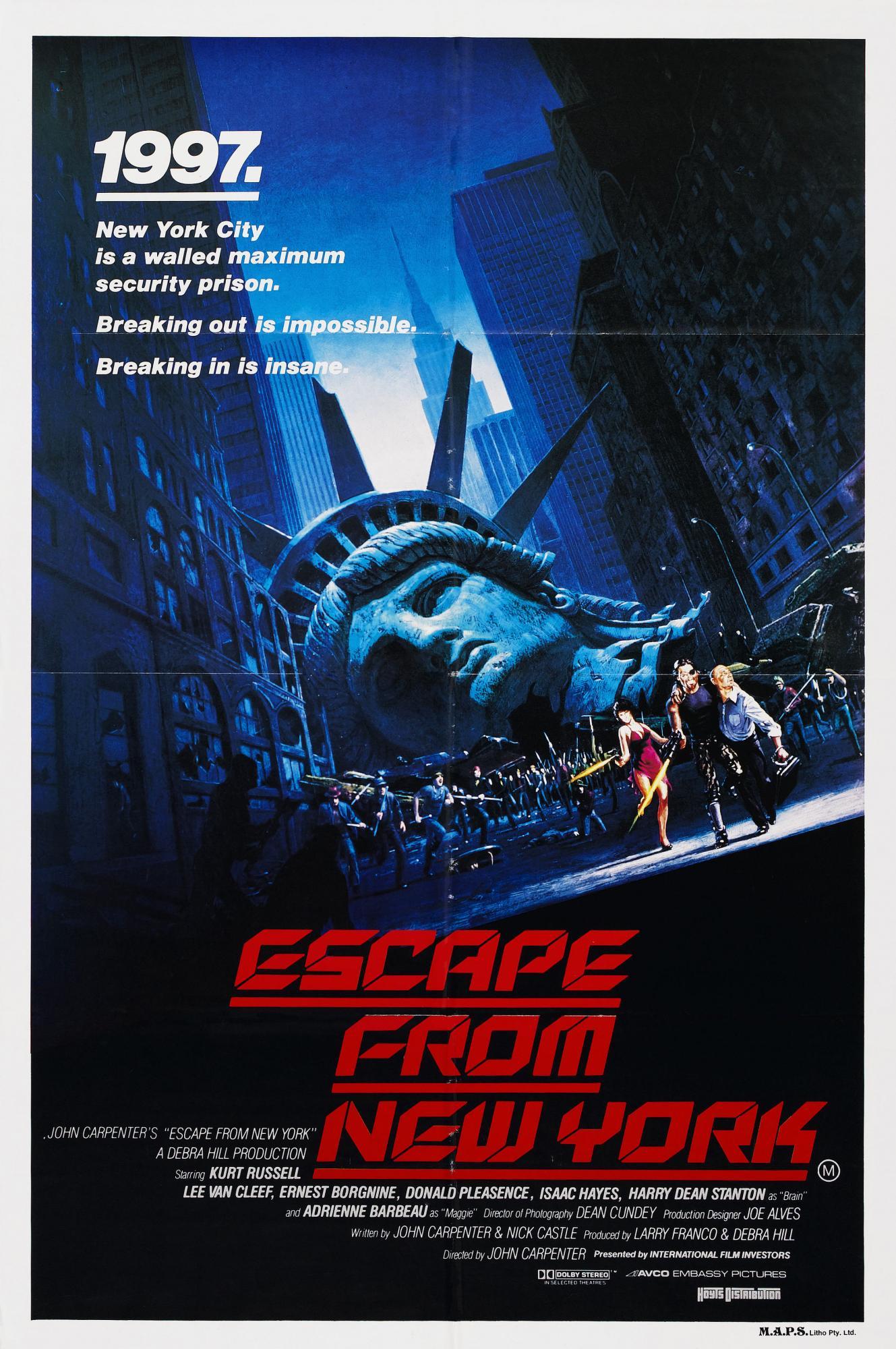 Escape from New York Maiden Alley Cinema
